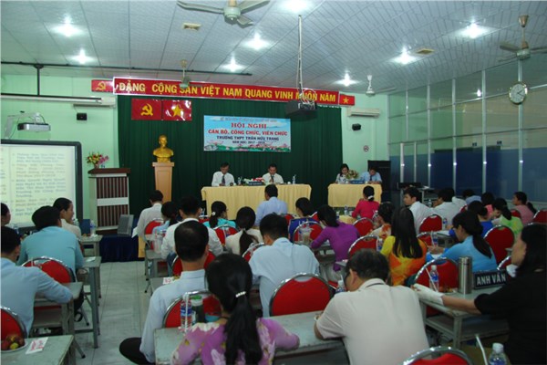Hội nghị Cán bộ - Công chức - Viên chức năm học 2017-2018
